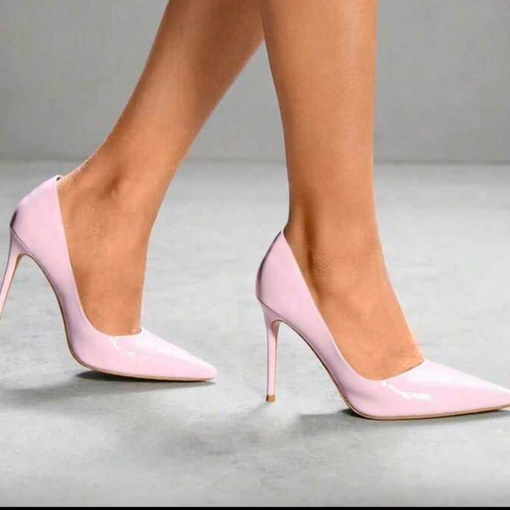 Chic Light Pink Stiletto Heels